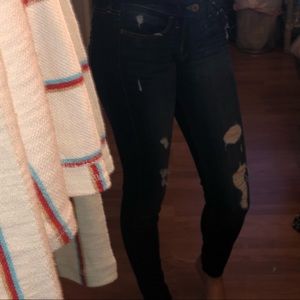 low rise skinny jeans